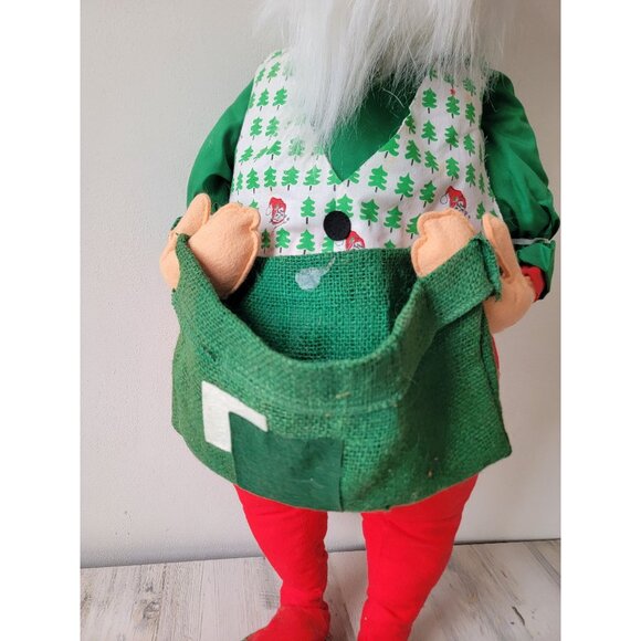 Large Santa Claus annalee vintage Xmas home decor unique plush - Picture 3 of 12